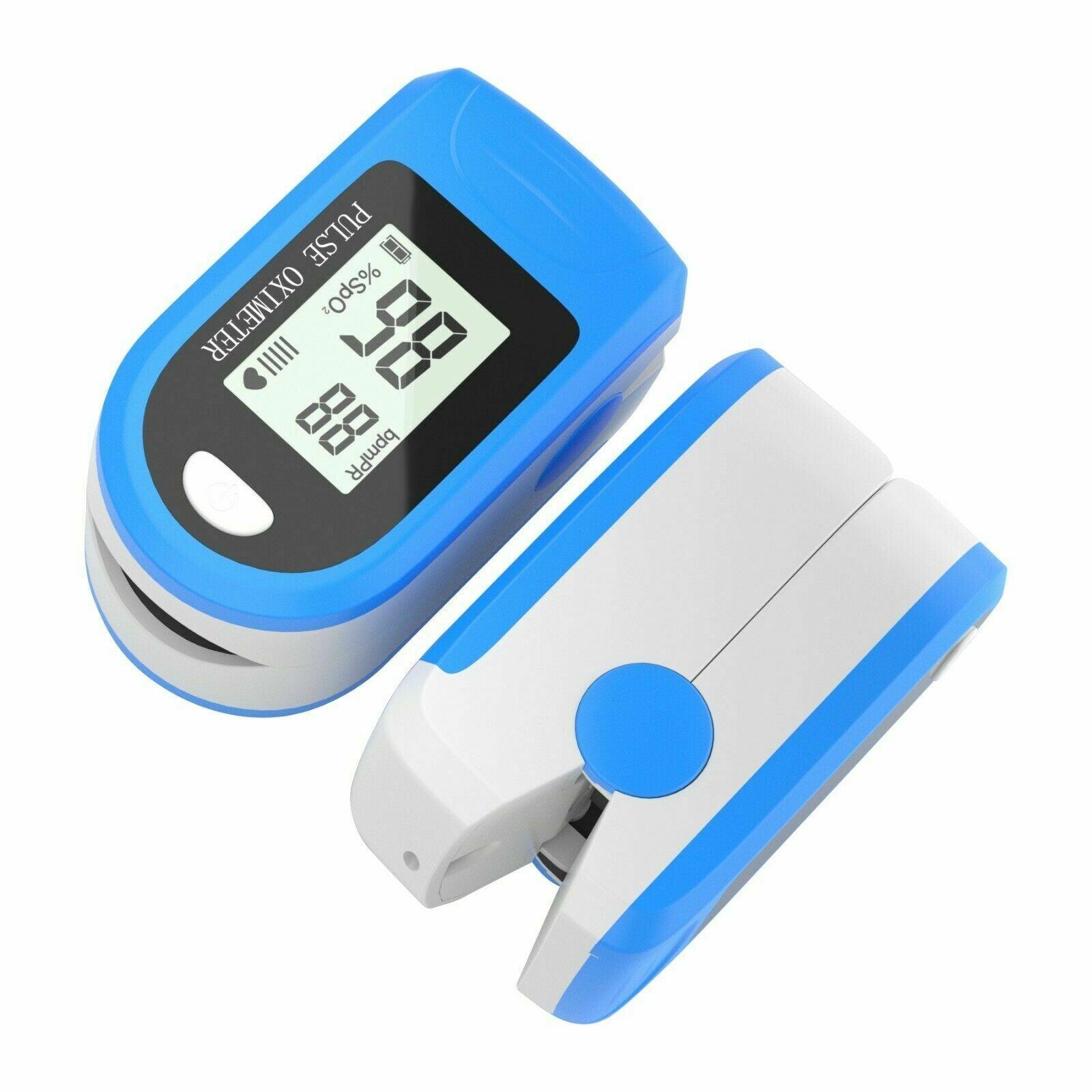 Pulse Oximeter Monitor - Fingertip Pulse Oximeter Monitor Blood Oxygen Saturation Heartbeat SpO2 PR PI UK Oxygen Monitor Pulse Oximeter Blood Saturation Health Care - Tophatter Daily Deals