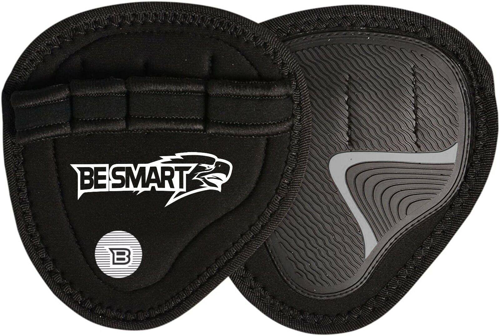 Weightlifting Hand Grips - Gym Grips Pads Hand Training Bar Straps Wrap Gloves Grey Exercise & Fitness - Tophatter Daily Deals