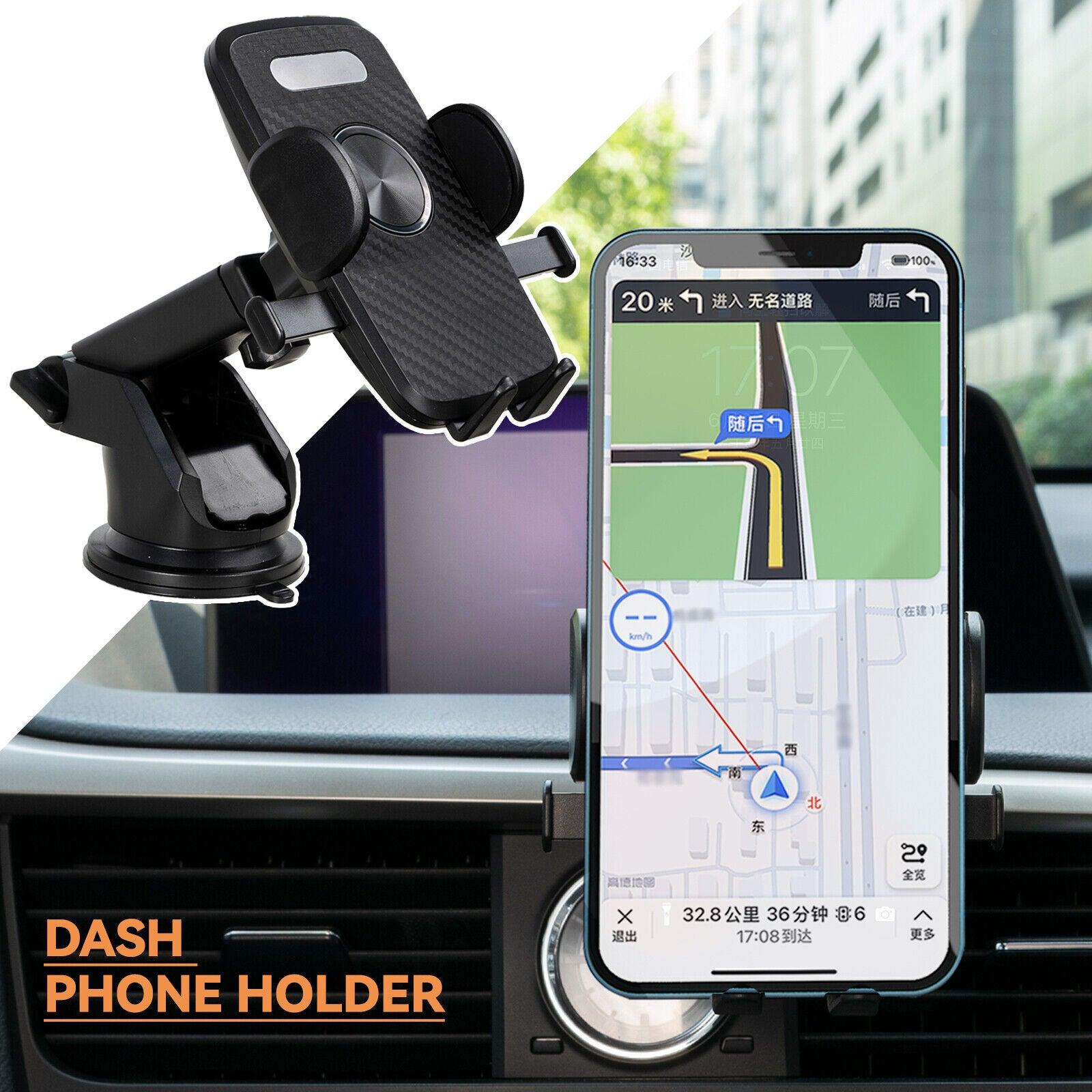 Mobile Mount for Car - 360° Car Mobile Phone Holder Dashboard Windscreen Suction Universal Mount UK Apparel & Accessories - Tophatter Daily Deals