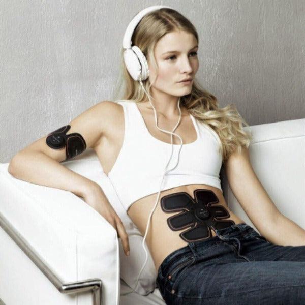 Best AB Toning Belt - Abdominal Muscle Toner-Instant Abs Stimulator, Fitness Equipment/at Home Workout Crossfit Equipment Abs Stimulator Exercise & Fitness - Tophatter Daily Deals