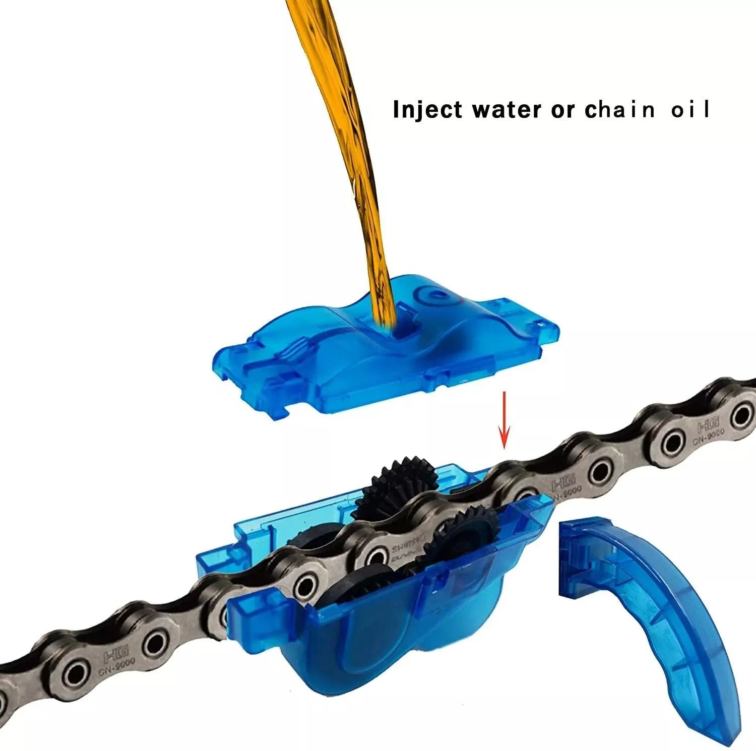 Mountain Bike Cleaning Kit - Bike Cleaning Tool Set, Bicycle Clean Brush Kit for Bike Chain/Tire/Sprocket Cycling Corner Stain Dirt Clean Cycling - Tophatter Daily Deals