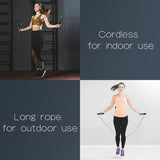 Best Skipping Rope UK - Skipping Rope with Counter, Gritin Digital Speed Jump Rope for Kids Adults Exercise & Fitness - Tophatter Daily Deals