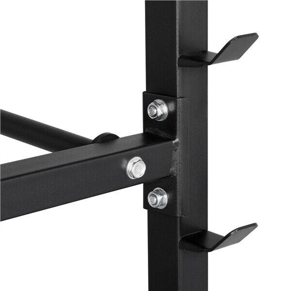 Power Racks for Home Gym - 3 Tier Dumbbell Barbell Rack Weight Plate/Bar Storage Holder for Home Gym Black Dumbbeells rack - Tophatter Daily Deals