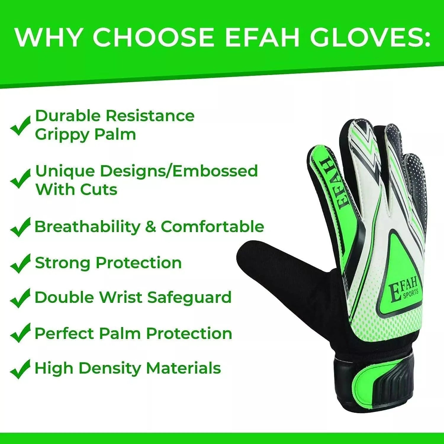 Professional Goalkeeper Gloves - Soccer Goalkeeper Gloves SPORTS Football Goalkeeper Gloves For Kids Boys Soccer Glove with Grip Palm Soccer - Tophatter Daily Deals