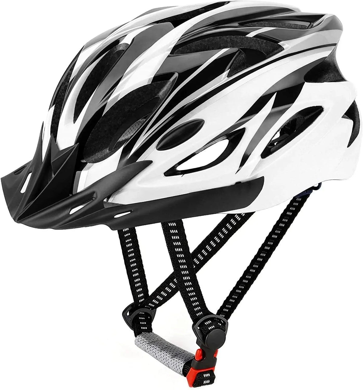 Safest Helmet Bicycle - Cycling Helmet Cap Visor MTB Road Bicycle Mountain Bike Adjustable Sport Safety Cycling - Tophatter Daily Deals