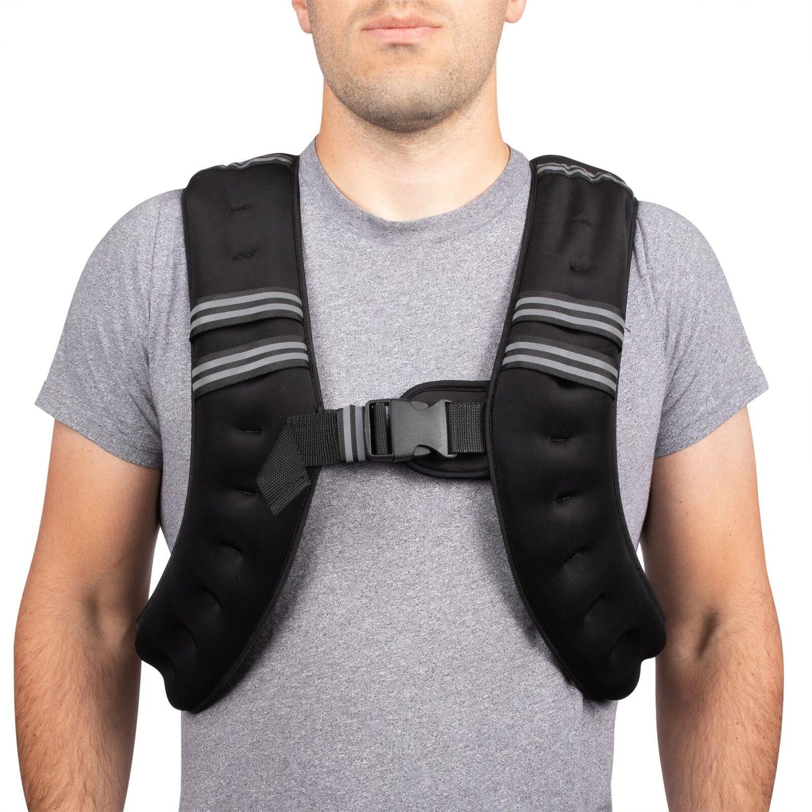 Weight Vests for Crossfit - 5kg Weighted Vest Home Gym Running Fitness Weight loss Strength Jacket Exercise & Fitness - Tophatter Daily Deals