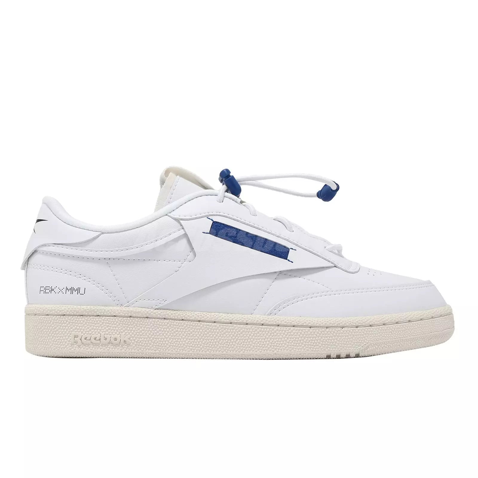 Reebok Men's Milk Club C 85 Vegan Shoes - Ftwwht/Chalk/Vecblu Ftwwht Chalk Vecblu Footwear - Tophatter Daily Deals