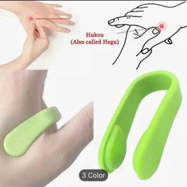 Weight Loss Clip for Hand - Acupressure Hand Clip 2x Acupoint Massage Clip Relief Headache Presser Palm Acupressure Massager Pain Exercise & Fitness - Tophatter Daily Deals