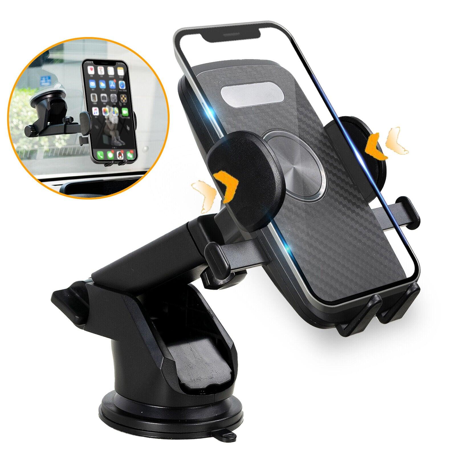 Mobile Mount for Car - 360° Car Mobile Phone Holder Dashboard Windscreen Suction Universal Mount UK Apparel & Accessories - Tophatter Daily Deals
