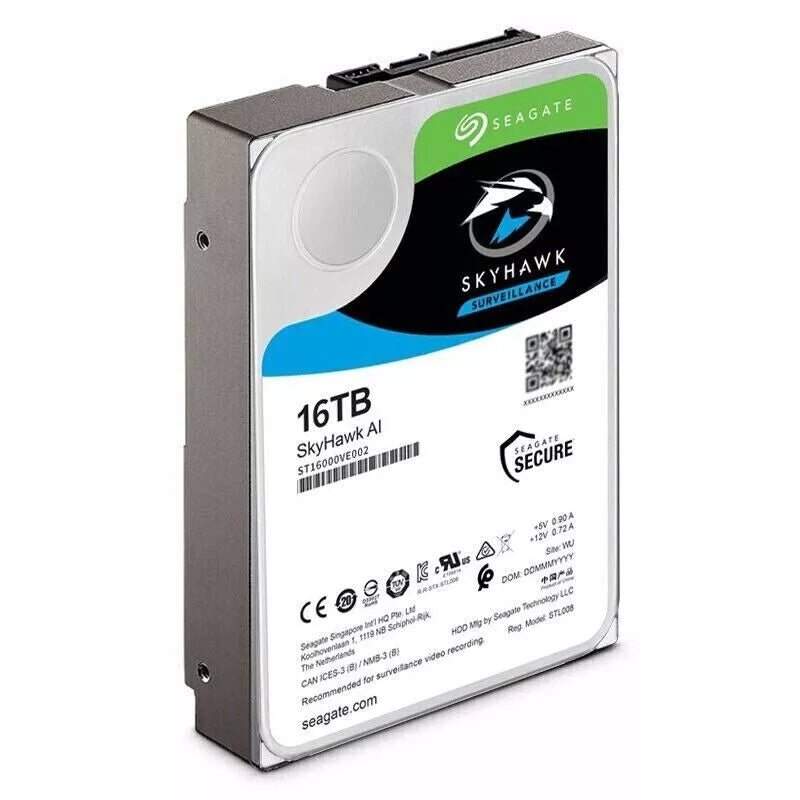 SEAGE SKYHAWK 16TB SURVEILLANCE HARD DRIVE - Tophatter's Army Deals CCTV - Tophatter Daily Deals