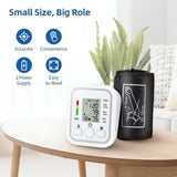 Digital Blood Pressure Monitor - LCD Automatic Blood Pressure Measure Upper Arm BP Machine Heart Rate Health Care - Tophatter Daily Deals