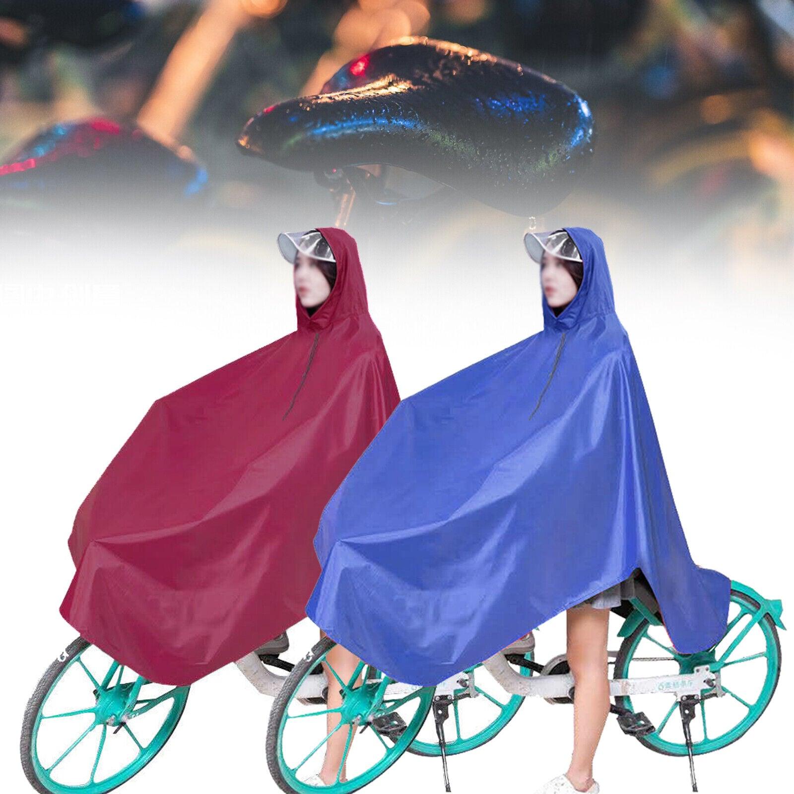 Best Cycling Rain Jacket - Bicycle Bike Raincoat Rain Cape Poncho Coat Mountain & Cycling - Tophatter Daily Deals