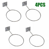 Ball Holder for Wall - 4X Wall Mount Ball Holder Football Storage Rack Basketball Display Sport Sports & Outdoor - Tophatter Daily Deals