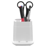 Wireless Charging Stand with Dual USB Charger & Desk Organizer Phone Chargers - Tophatter Daily Deals