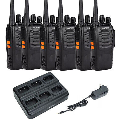 BAOFENG BF-888S TWO-WAY RADIO - 6 PACK - Tophatter's Army Deals ACCESSORIES - Tophatter Daily Deals