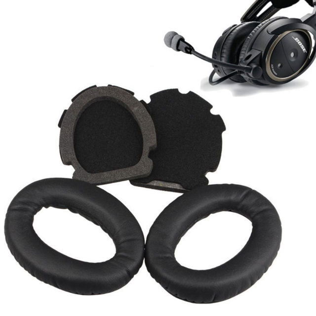 Replacement Ear Pads Cushions for Aviation Headset X A10 A20 Bose Headphones Audio Accessories - Tophatter Daily Deals