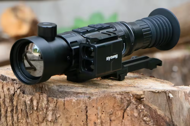 DTS RM03-50LRF Thermal vision monocular Rechargeable Digital Night Vision. - Tophatter Daily Deals