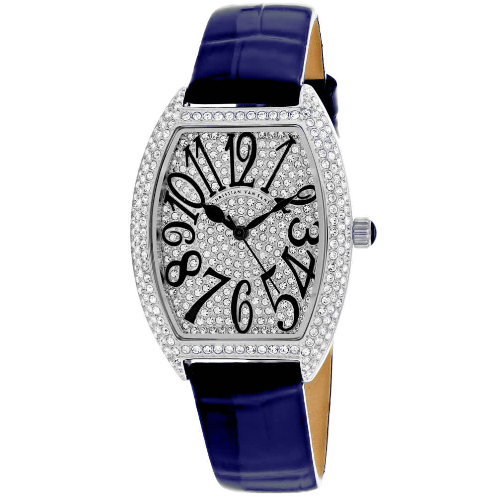 Christian Van Sant Women's Elegant // CV4821 Silver Watches - Tophatter Daily Deals