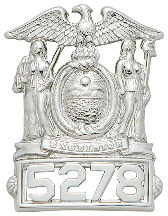 S101 - Custom Engraved Badge - Tophatter's Weapons'N'Deals Eagle Top - Tophatter Daily Deals