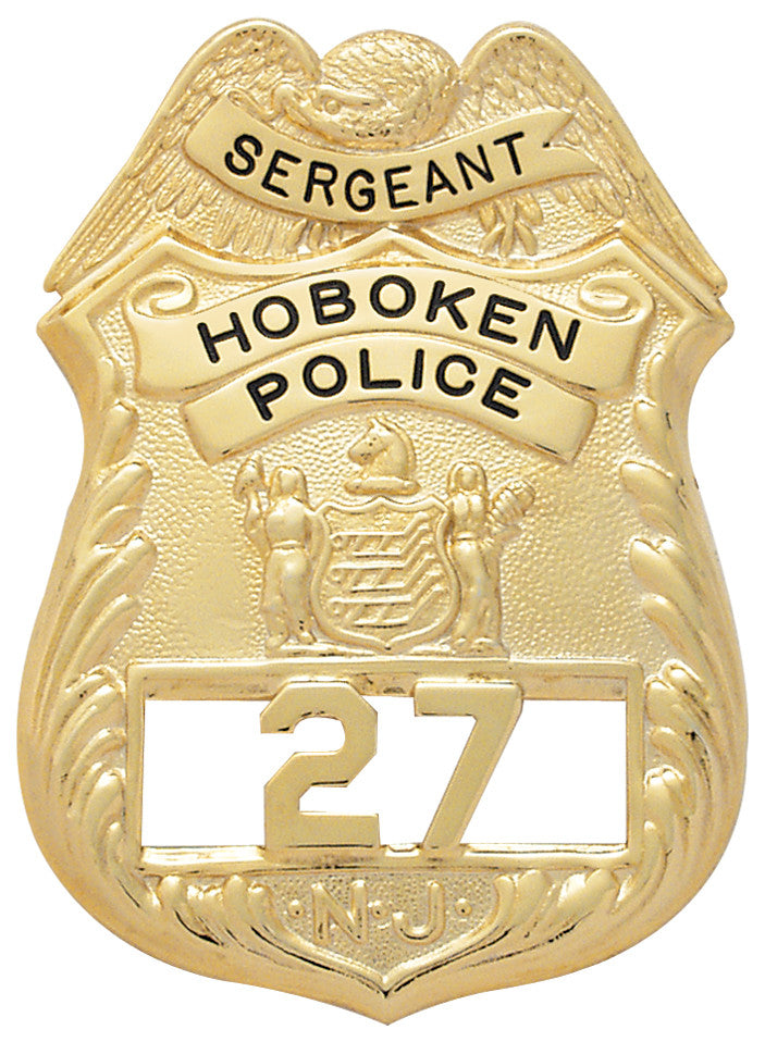 S126 - Custom Engraved Badge - Tophatter's Weapons'N'Deals Eagle Top - Tophatter Daily Deals