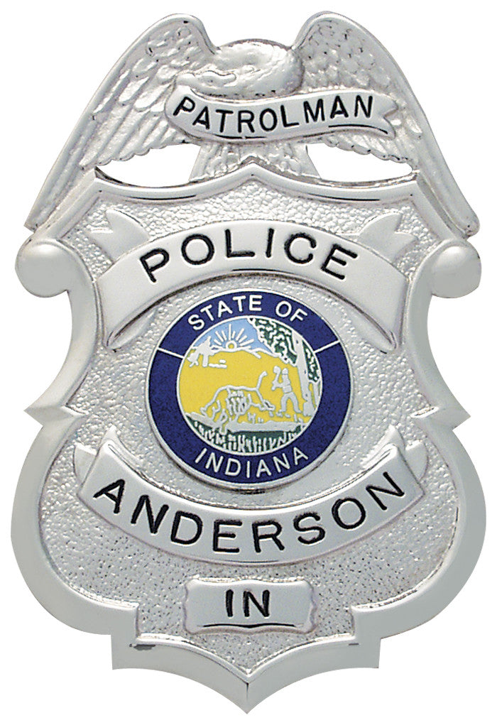 S137 - Custom Engraved Badge - Tophatter's Weapons'N'Deals Eagle Top - Tophatter Daily Deals