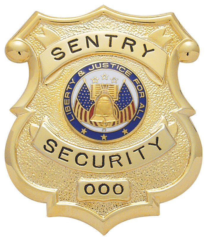 S138 - Custom Engraved Badge - Tophatter's Weapons'N'Deals Shield Style - Tophatter Daily Deals