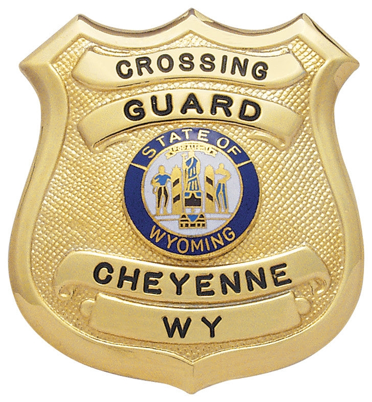 S139 - Custom Engraved Badge - Tophatter's Weapons'N'Deals Shield Style - Tophatter Daily Deals