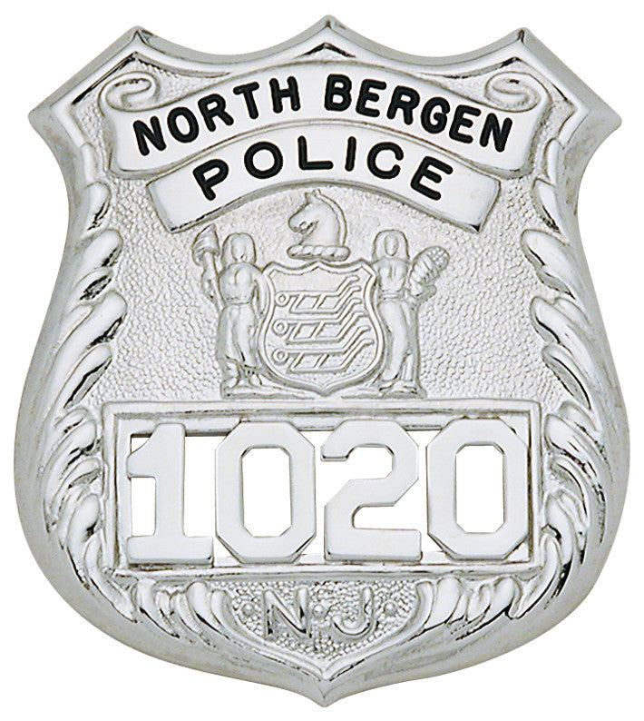 S141 - Custom Engraved Badge - Tophatter's Weapons'N'Deals Shield Style - Tophatter Daily Deals