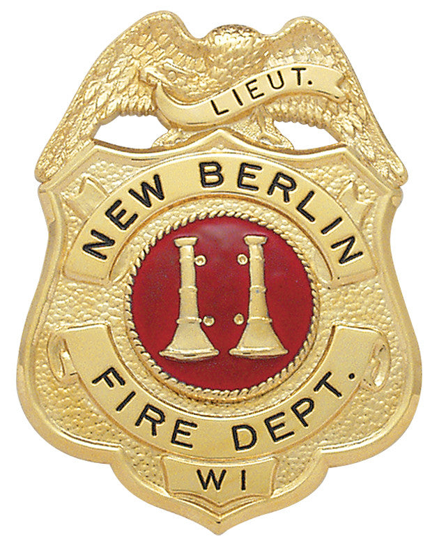 S144 - Custom Engraved Badge - Tophatter's Weapons'N'Deals Eagle Top - Tophatter Daily Deals