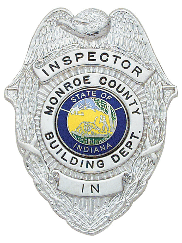 S145 - Custom Engraved Badge - Tophatter's Weapons'N'Deals Eagle Top - Tophatter Daily Deals