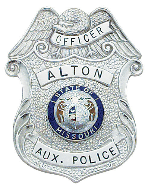 S148 - Custom Engraved Badge - Tophatter's Weapons'N'Deals Eagle Top - Tophatter Daily Deals