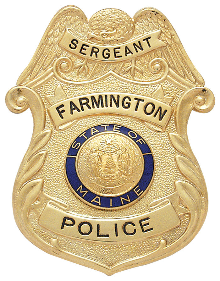 S150 - Custom Engraved Badge - Tophatter's Weapons'N'Deals Eagle Top - Tophatter Daily Deals