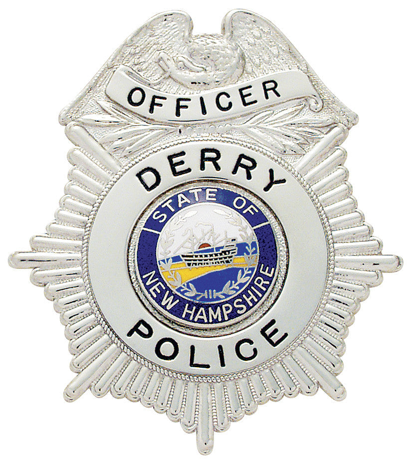 S156 - Custom Engraved Badge - Tophatter's Weapons'N'Deals Eagle Top - Tophatter Daily Deals