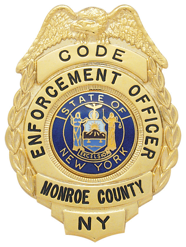 S160 - Custom Engraved Badge - Tophatter's Weapons'N'Deals Eagle Top - Tophatter Daily Deals