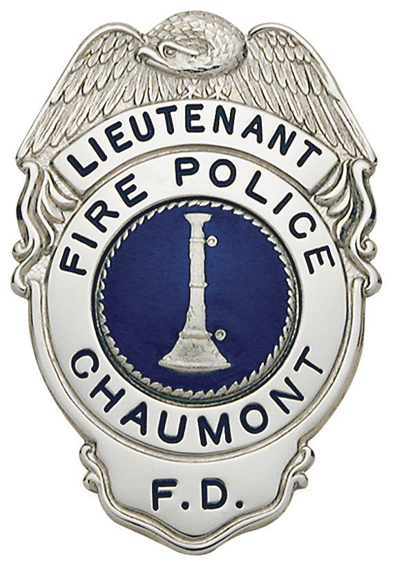 S192 - Custom Engraved Badge - Tophatter's Weapons'N'Deals Eagle Top - Tophatter Daily Deals