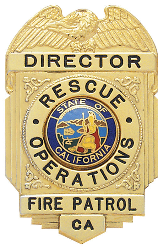 S193 - Custom Engraved Badge - Tophatter's Weapons'N'Deals Eagle Top - Tophatter Daily Deals