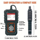 OBD2 Scanner with Colour Screen - Read and Clear Codes, Live Data and I/M Readiness Automotive - Tophatter Daily Deals