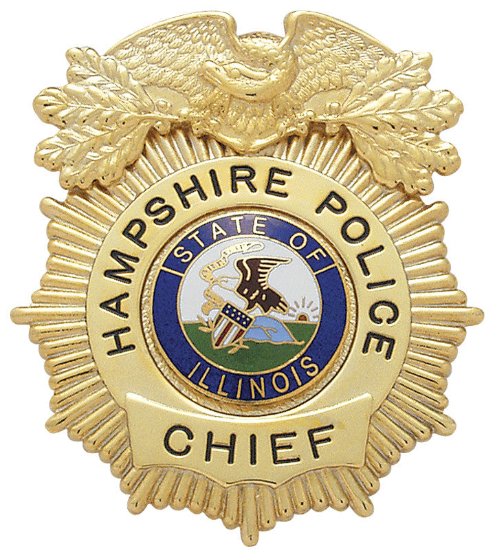 S200 - Custom Engraved Badge - Tophatter's Weapons'N'Deals Eagle Top - Tophatter Daily Deals