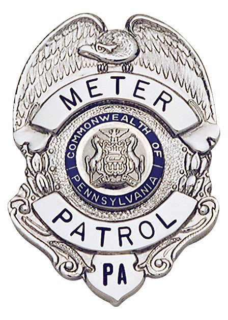 S203 - Custom Engraved Badge - Tophatter's Weapons'N'Deals Eagle Top - Tophatter Daily Deals