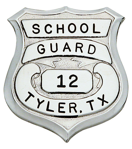 S205E - Custom Engraved Badge - Tophatter's Weapons'N'Deals Eagle Top - Tophatter Daily Deals