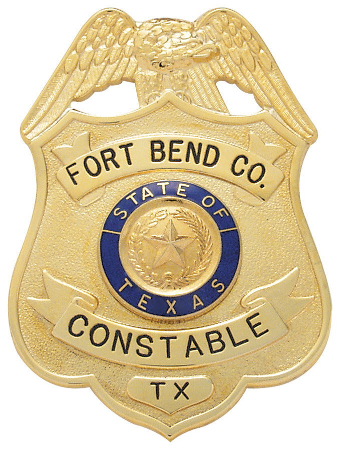 S227 - Custom Engraved Badge - Tophatter's Weapons'N'Deals Eagle Top - Tophatter Daily Deals