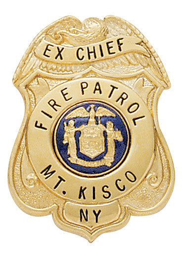 S278 - Custom Engraved Badge - Tophatter's Weapons'N'Deals Eagle Top - Tophatter Daily Deals