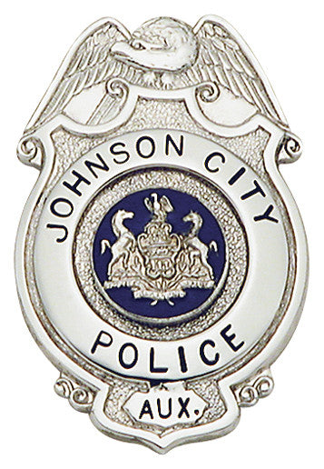 S285 - Custom Engraved Badge - Tophatter's Weapons'N'Deals Eagle Top - Tophatter Daily Deals