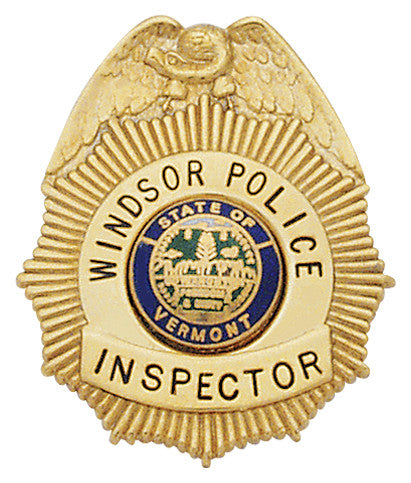 S290 - Custom Engraved Badge - Tophatter's Weapons'N'Deals Eagle Top - Tophatter Daily Deals