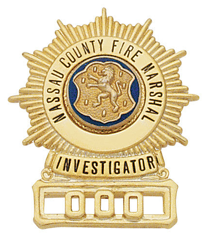 S293 - Custom Engraved Badge - Tophatter's Weapons'N'Deals NY and NJ Mini Police Badges - Tophatter Daily Deals