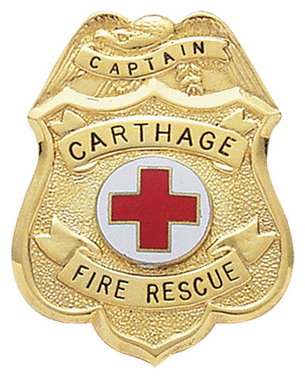 S309 - Custom Engraved Badge - Tophatter's Weapons'N'Deals Eagle Top - Tophatter Daily Deals