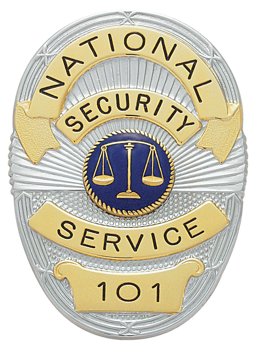 S36 - Custom Engraved Badge - Tophatter's Weapons'N'Deals Oval - Tophatter Daily Deals