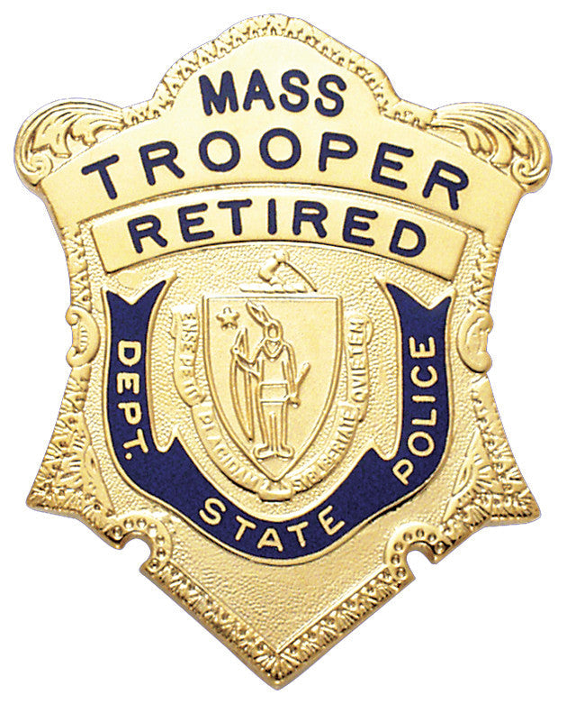 S500 - Custom Engraved Badge - Tophatter's Weapons'N'Deals Shield Style - Tophatter Daily Deals