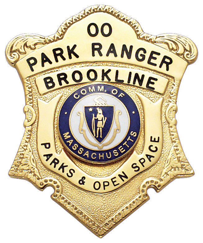 S502 - Custom Engraved Badge - Tophatter's Weapons'N'Deals Shield Style - Tophatter Daily Deals