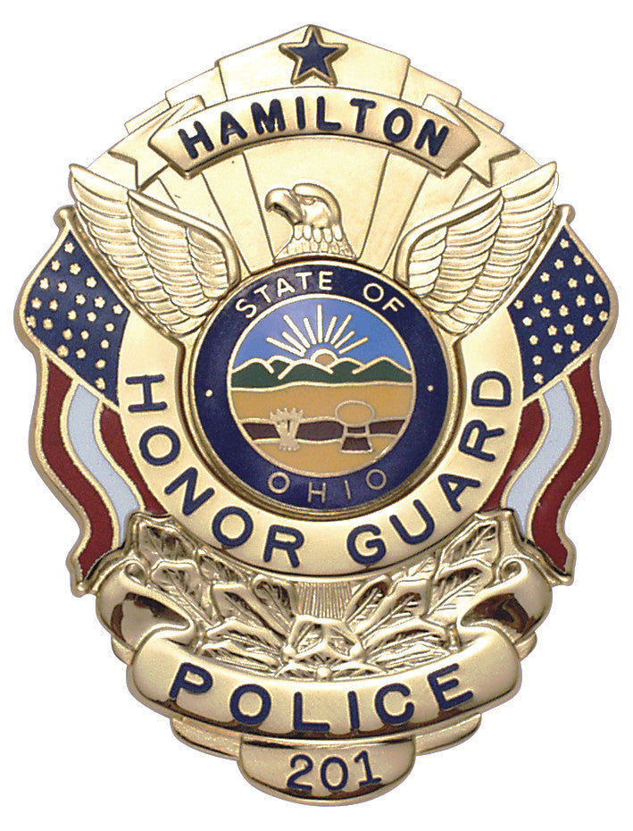 S503 - Custom Engraved Badge - Tophatter's Weapons'N'Deals More Badges - Tophatter Daily Deals